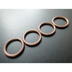 0741#CB400F/CB350F прокладка глушителя (4 шт ) 400Four 