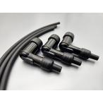 7113#GT380 NGK plug cord комплект (3шт.@) чёрный цвет солнечный Pachi 