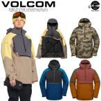 ショッピングvolcom 24-25 VOLCOM/ボルコム BRIGHTON pullover 着用説明動画 メンズ レディース 防水プルオーバー スノーボードウェア スノーウェアー 2025 型