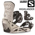 即出荷 20-21 SALOMON / サロモン HIGHLANDER ハイランダー メンズ レディース ビンディング バインディング スノーボード 2021