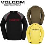 22-23 VOLCOM/ボルコム WAFFLE BACKED CREW fleece メンズ レディース セカンドレイヤー フリース スノーボードウェア 2023 予約商品