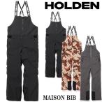 19-20 HOLDEN/ホールデン MADISON BIB PANTS メンズ スノーウェア