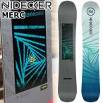 ショッピングNUDE 24-25 NIDECKER / ナイデッカー MERC メルク メンズ レディース スノーボード 板 2025