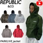 22-23 REPUBLIC &CO/リパブリック D-CODE LS jacket メンズ レディース シャツジャケット スノーボードウェア スノーアパレル 2023