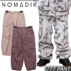 ショッピングスノーボード ウェア レディース 23-24 NOMADIK/ノマディック 777 pant メンズ レディース 防水パンツ スノーボードウェア スノーウェアー 2024