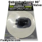 FixMyKite Cub lina Sprint 90° one насос клапан(лампа) Cabrinha Sprint 90Degree One Pump Valve кайт для ремонта товар для замены клапан(лампа) камера ремонт ремонт прокола kai 