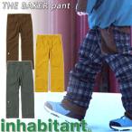 23-24 INHABITANT/インハビタント THE BAKER PANT ベイカーパンツ メンズ レディース 防水パンツ スノーボードウェア スノーウェアー 2024