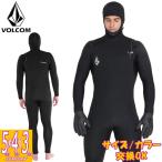 2024継続 VOLCOM MODULATOR 5/4/3mm HOOD CHEST ZIP FULLSUIT A9532206 / ボルコム モジュレーター フード チェストジップ フルスーツ 5mmx4mmx3mm ウェットス
