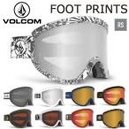 ショッピングvolcom 即出荷 22-23 VOLCOM/ボルコム FOOTPRINTS フットプリント レギュラーストラップ メンズ レディース ゴーグル ジャパンフィット スノーボード スキー 2023