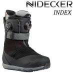 24-25 NIDECKER/ナイデッカー INDEX インデックス メンズ ダブルボア ブーツ スノーボード 2025 予約商品