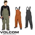 24-25 VOLCOM/ボルコム V.CO SPARTA BIB overall メンズ レディース 防水ビブパンツ スノーボードウェア スノーウェアー 2025