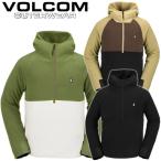 23-24 VOLCOM/ Volcom POLAR FLEECE HOODED 1/2 zip мужской женский сноуборд одежда Second re year флис 2024