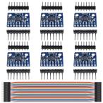 Youmile 5個 MPU-6050 加速度計モジュール GY-521 3軸ジャイロスコープ3軸加速度計 6DOF センサー16ビットADコンバータ