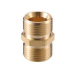 VekAuto 圧力洗浄機コネクター 14mm M22x1.5からM22x1.5メスアダプターブ ラス製ホースコネクターユニバーサル圧力洗浄機用 ブ