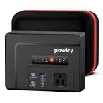 Powkey ポータブル電源 G100 97.68Wh/26400mAh大容量 ポータブルバッテリー 小型 AC100W PD65W USB-C急速充