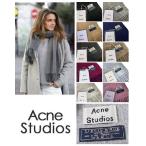 旧タグ アクネストゥディオズ Acne Studios アクネ レディース 大判 マフラー 本物証明 鑑定済み 並行輸入品  無料ラッピング