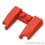 レゴ パーツ ばら売り ウェッジ 3 x 4 x 2/3 カットアウト：レッド | lego 部品