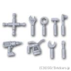  Lego детали продажа поотдельности #11402 инструмент - 9 вид мульти- упаковка : Flat серебряный | LEGO. детали 