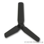  Lego детали продажа поотдельности #15790 винт 3 листов лезвие 9L - центральный . включено : черный | LEGO. детали 