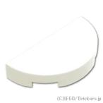  Lego детали продажа поотдельности #1748 плитка раунд 1 x 2 - половина : белый | LEGO. детали 