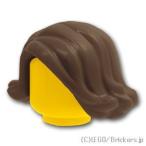  Lego детали . продажа поотдельности #20877 Mini fig волосы - боковой acid -p Short : темно-коричневый | LEGO. детали мини фигурка парик парик 