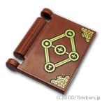  Lego детали продажа поотдельности #24093pb089шт.@. обложка - Dan John z&amp; Dragons ta- автомобиль. магия документ : Brown | LEGO. детали 