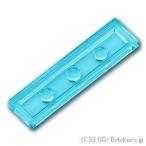  Lego детали продажа поотдельности #2431 плитка 1 x 4: trance голубой | LEGO. детали 