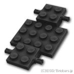 レゴ パーツ ばら売り #2441 カーベース 4 x 7 x 2/3：ブラック | LEGOの部品