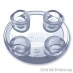  Lego детали продажа поотдельности #2654 раунд plate 2 x 2 - раунд низ : trance прозрачный | LEGO. детали 