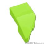  Lego детали продажа поотдельности #29120 Wedge 2 x 1 x 2/3 - левый : lime | LEGO. детали 