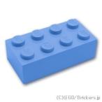  Lego детали продажа поотдельности #3001 блок 2 x 4: medium blue | LEGO. детали 