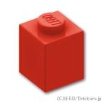 レゴ ブロック パーツ ばら売り #3005 ブロック 1 x 1：レッド | LEGOの部品