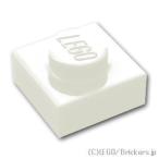  Lego детали продажа поотдельности #3024 plate 1 x 1: белый | LEGO. детали 