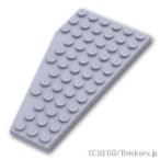  Lego детали продажа поотдельности #30356 Wedge plate 12 x 6 - правый : серый | LEGO. детали 