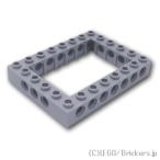レゴ テクニック パーツ ばら売り #32532 枠ブロック 6 x 8：グレー | LEGOの部品