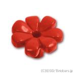 レゴ パーツ ばら売り #32606 フラワー - 花びら：レッド | LEGOの部品