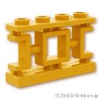 レゴ パーツ ばら売り #32932 フェンス 1 x 4 x 3 - アジアン格子：パールゴールド | LEGOの部品