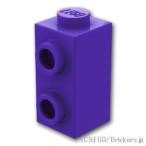 レゴ ブロック パーツ ばら売り #32952 1 x 1 x 1 2/3 - 1面スタッド：ダークパープル | LEGOの部品