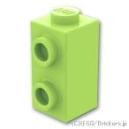 レゴ ブロック パーツ ばら売り #32952 1 x 1 x 1 2/3 - 1面スタッド：イエローイッシュグリーン | LEGOの部品