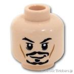  Lego детали продажа поотдельности #3626pb0559 Mini fig двойной head -... смех лицо / риск . лицо : свет nga-| LEGO. детали 