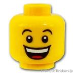  Lego детали продажа поотдельности #3626pb1354 Mini fig двойной head - смех лицо / плач . лицо : желтый | LEGO. детали 
