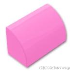 レゴ パーツ ばら売り #37352 カーブ スロープ 1 x 2 x 1:ブライトピンク | LEGOの部品