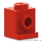 レゴ ブロック パーツ ばら売り #4070 ブロック 1 x 1 - ヘッドライト：レッド | LEGOの部品
