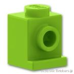 レゴ ブロック パーツ ばら売り #4070 1 x 1 - ヘッドライト：ライム | LEGOの部品