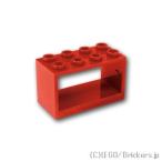 レゴ パーツ ばら売り #4209 ストリング リール ホルダー 2 x 4 x 2：レッド | LEGOの部品