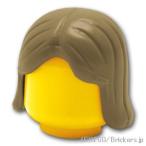  Lego детали . продажа поотдельности #4530 Mini fig волосы - плечо length : темный язык | LEGO. детали мини фигурка парик парик 