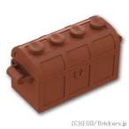 レゴ パーツ ばら売り #4738ac01 宝箱：ブラウン | LEGOの部品