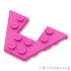 レゴ パーツ ばら売り #47407 ウェッジプレート 4 x 6：ダークピンク | LEGOの部品