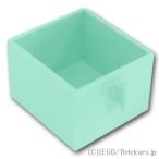 レゴ パーツ ばら売り #4891 デュプロ キャビネット引出し 2 x 2：ライトアクア | LEGOの部品