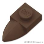  Lego детали продажа поотдельности #49668 plate 1 x 1 - зуб горизонтальный : темно-коричневый | LEGO. детали 